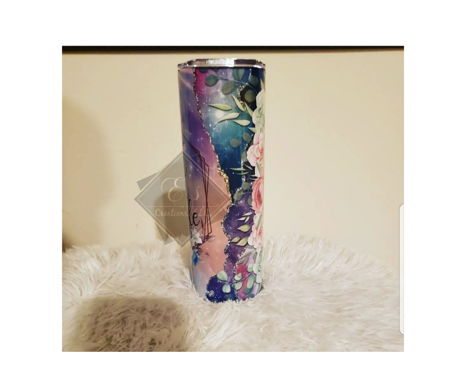 "With God" Sublimation Tumbler