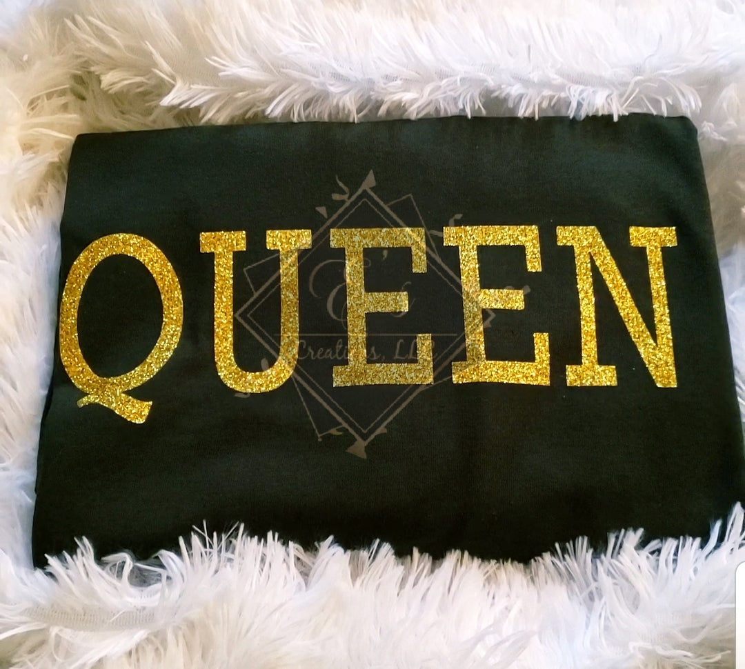 Glitter QUEEN shirt